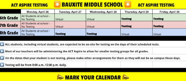 Mark Your Calendar!