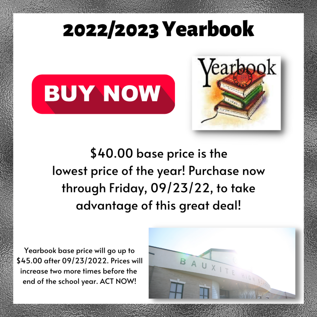 $40 Yearbook Price